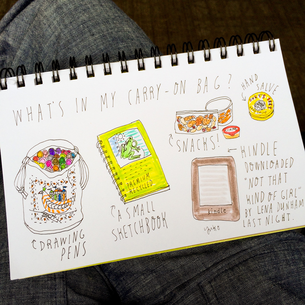 Journal With Me · Drawing My Day + Speed Painting of Food 